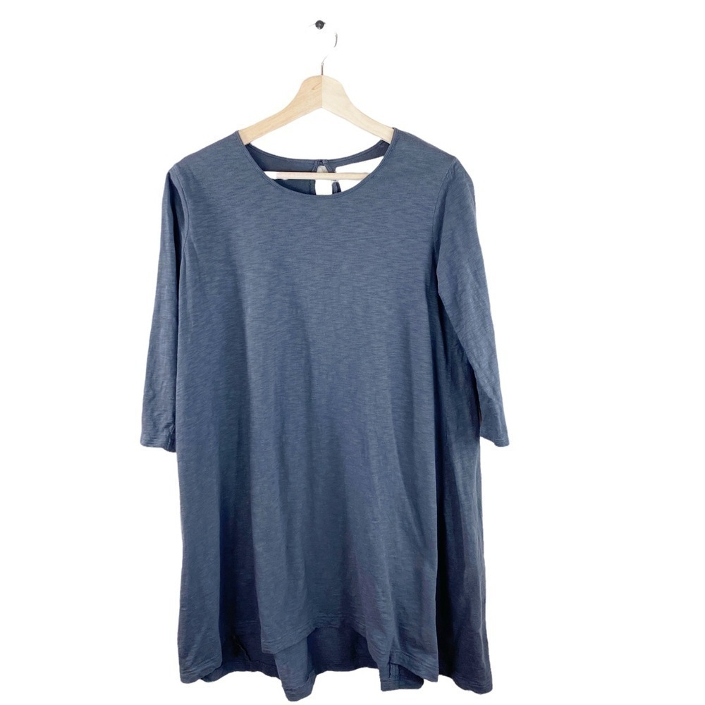 Brochu Walker Slub Knit Tunic Top Dress Size Small